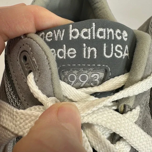 New Balance 993 4E Men's Grey Running Shoes Made in USA Size 12 4E MR993GL